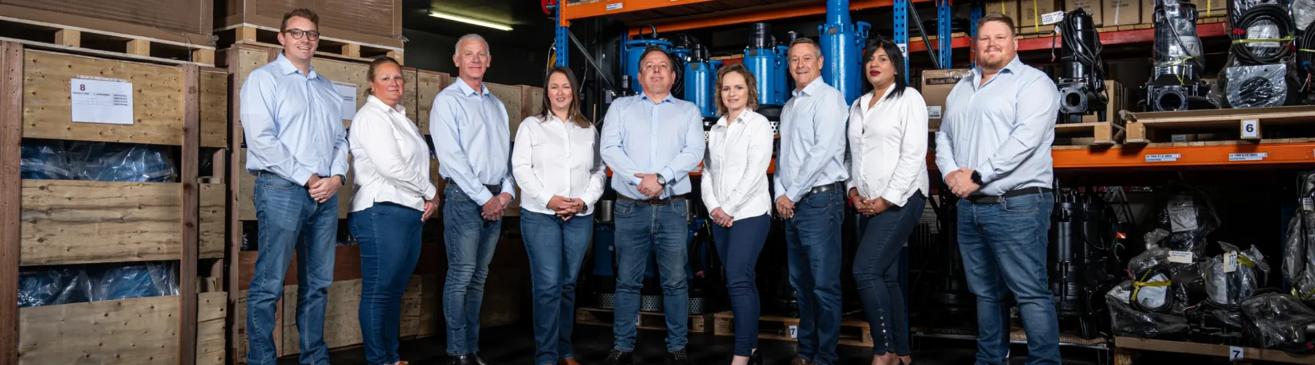 The Tsurumi Pumps Africa sales and support team